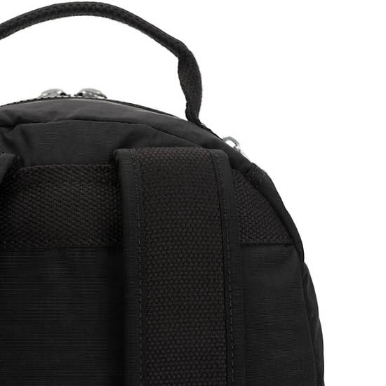 Kipling Seoul Small Classic Tablet Backpacks Black Noir | AU 1857DF